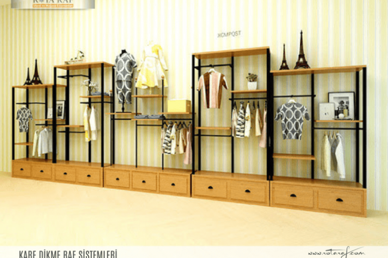 kare dikme raf sistemleri