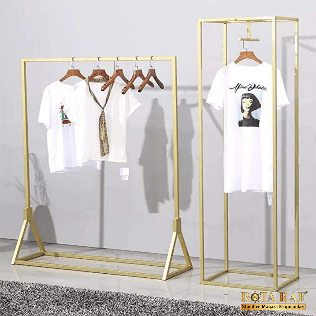 вешалки для одежды под золото